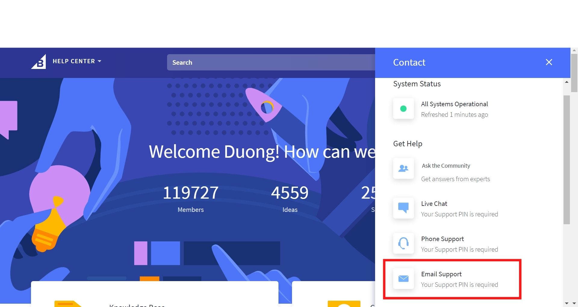 bigcommerce support email support